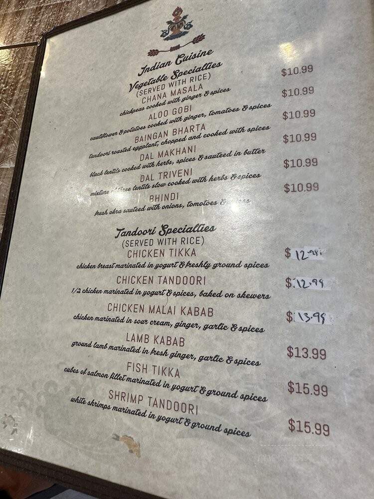 Little Tibet - Boulder, CO menu_pic