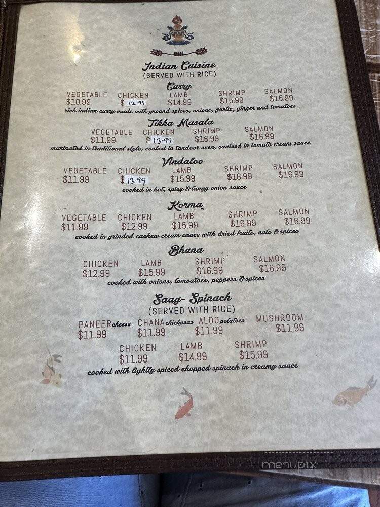 Little Tibet - Boulder, CO menu_pic
