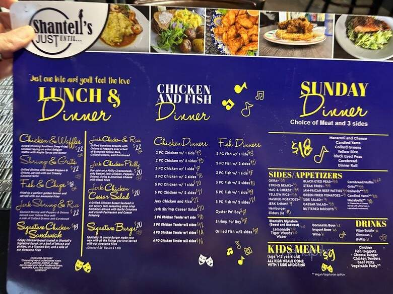 Shantell Just Until - Sanford, FL menu_pic