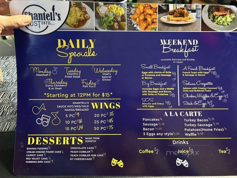 Shantell Just Until - Sanford, FL menu_pic