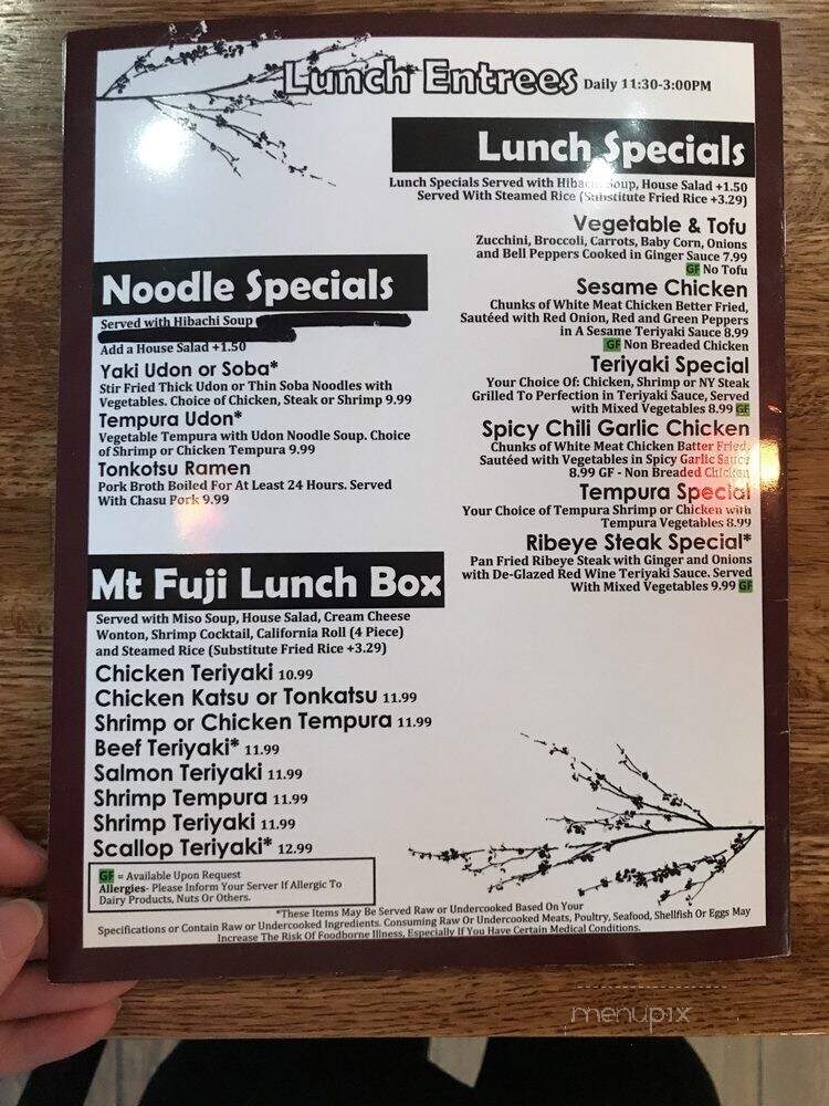 Mt Fuji Hibachi - Westminster, CO