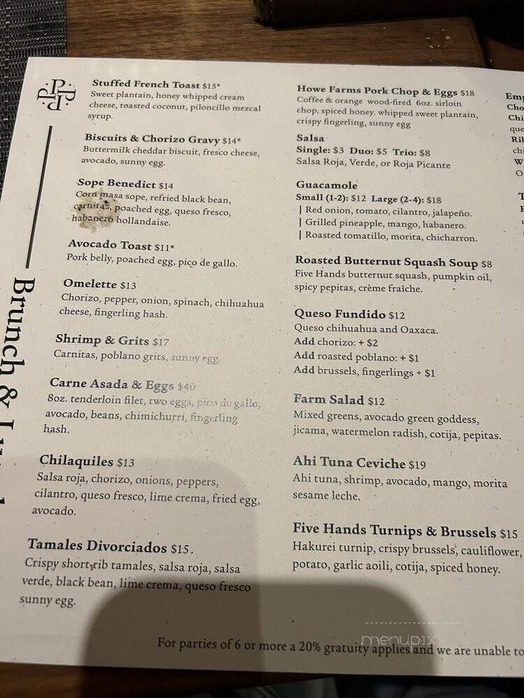 Provecho Latin Provisions - Crown Point, IN menu_pic