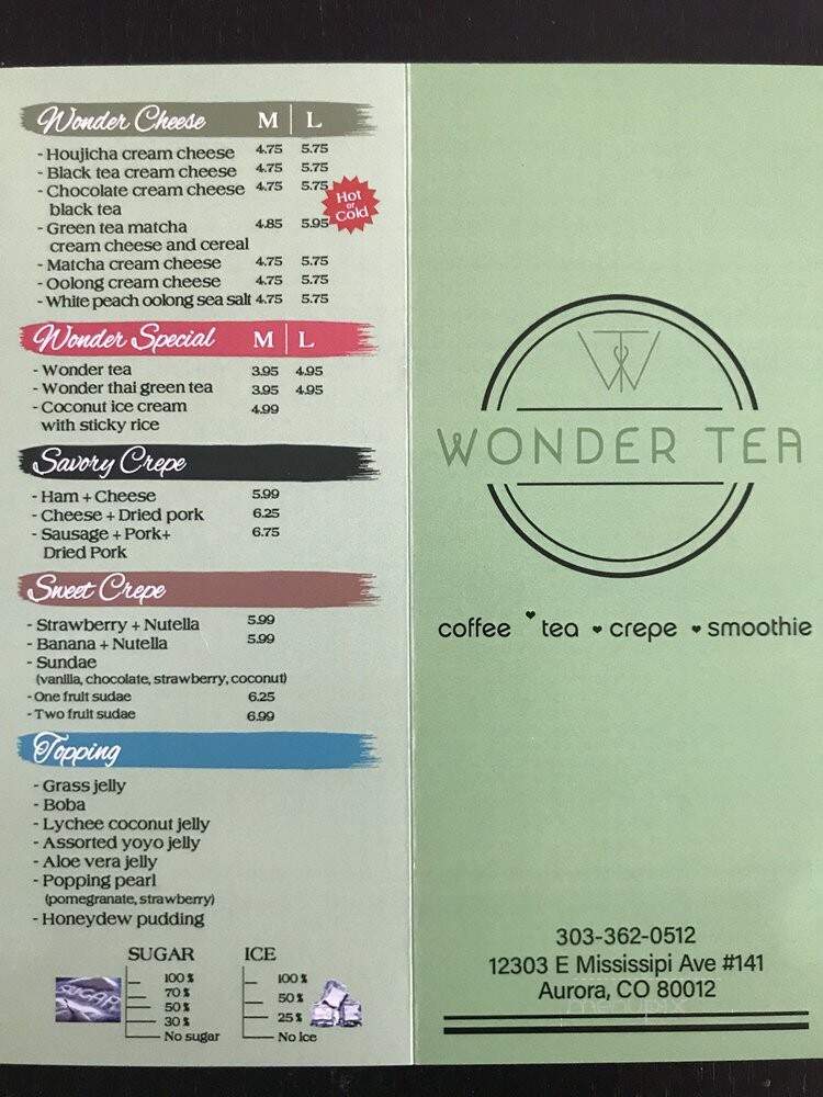 Wonder Tea - Aurora, CO
