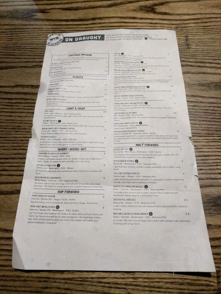 World of Beer - Silverdale, WA