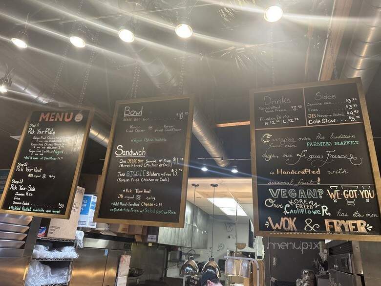 Jesse Boy - Los Angeles, CA menu_pic