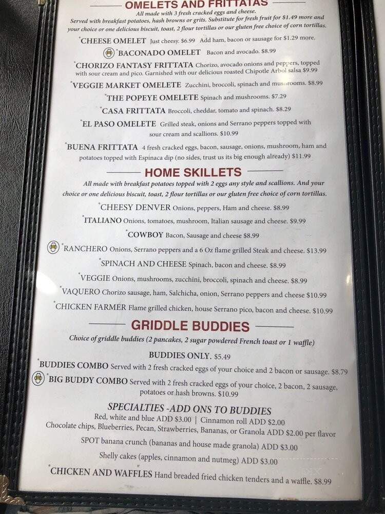 The Breakfast SPOT - Leawood, KS menu_pic