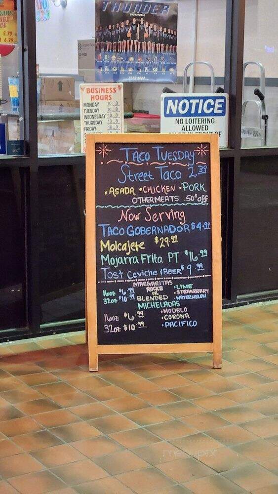 Taqueria Roberto - Rocklin, CA menu_pic