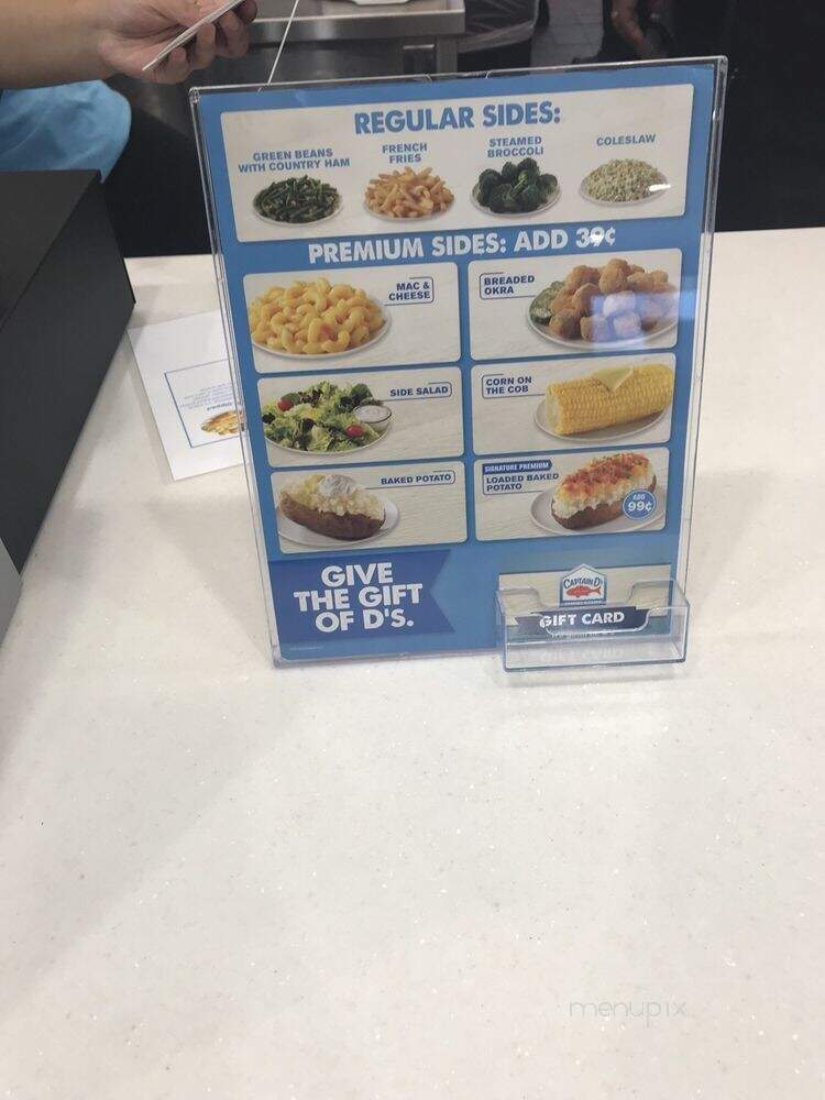 Captain D's Seafood - Houston, TX menu_pic