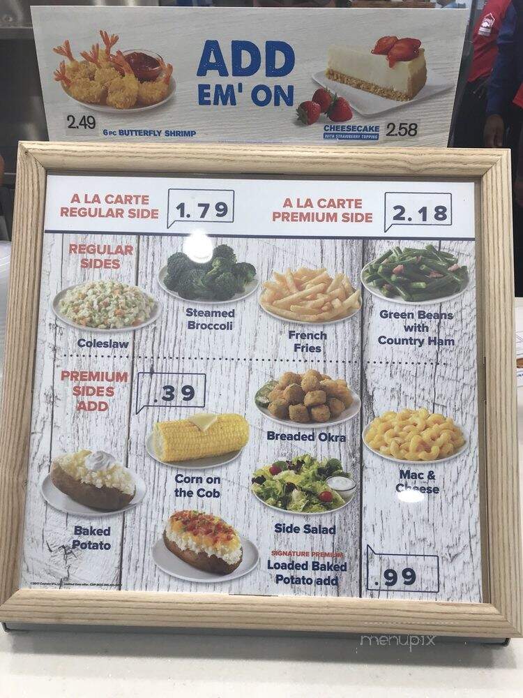 Captain D's Seafood - Houston, TX menu_pic