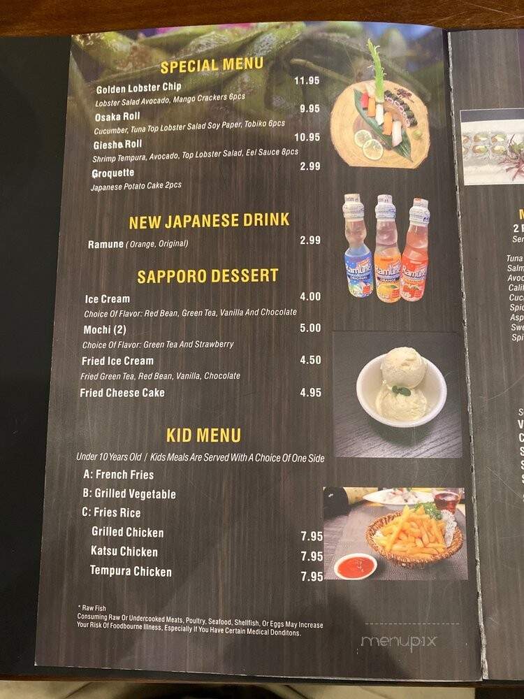 Sapporo Sushi Bar & Hibachi - Edmond, OK