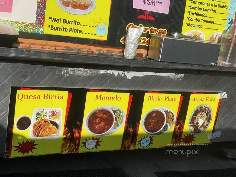 Taqueria La Flama - Renton, WA menu_pic