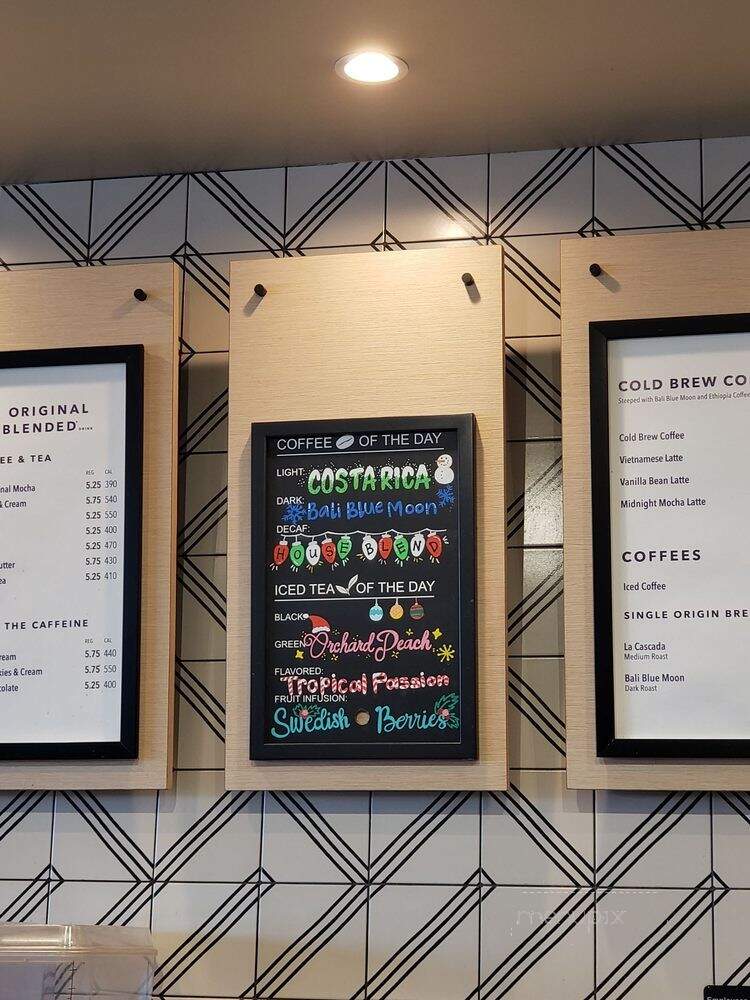 The Coffee Bean & Tea Leaf - Baldwin Park, CA menu_pic