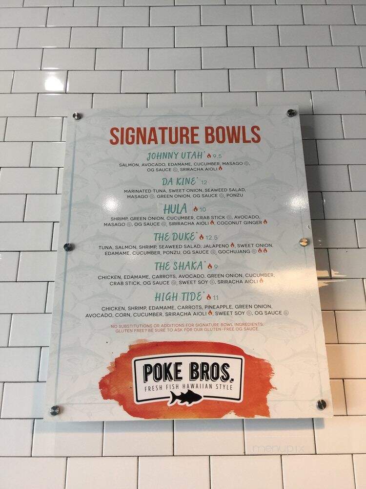 Poke Bros - Greenville, SC menu_pic