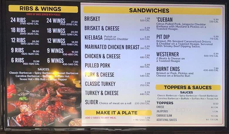 Dickey's Barbecue Pit - San Bernardino, CA menu_pic