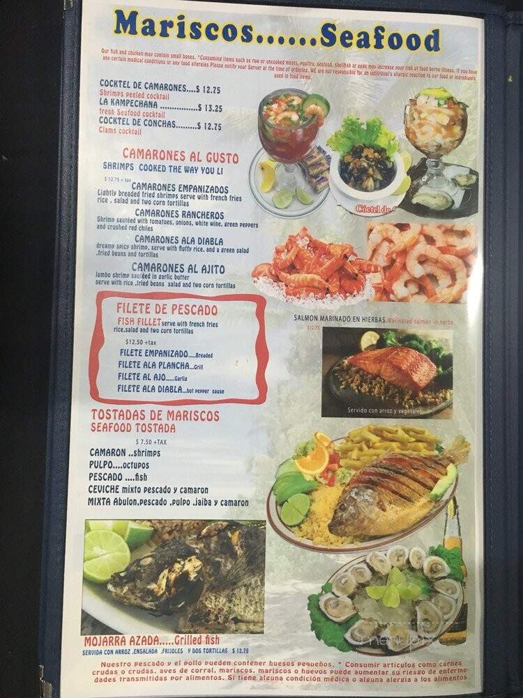 MI Pueblo Viejo Restaurant & Bar - Los Angeles, CA menu_pic