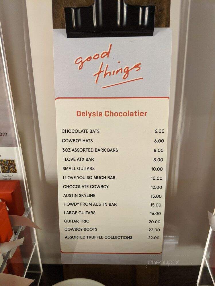 Good Things - Austin, TX menu_pic
