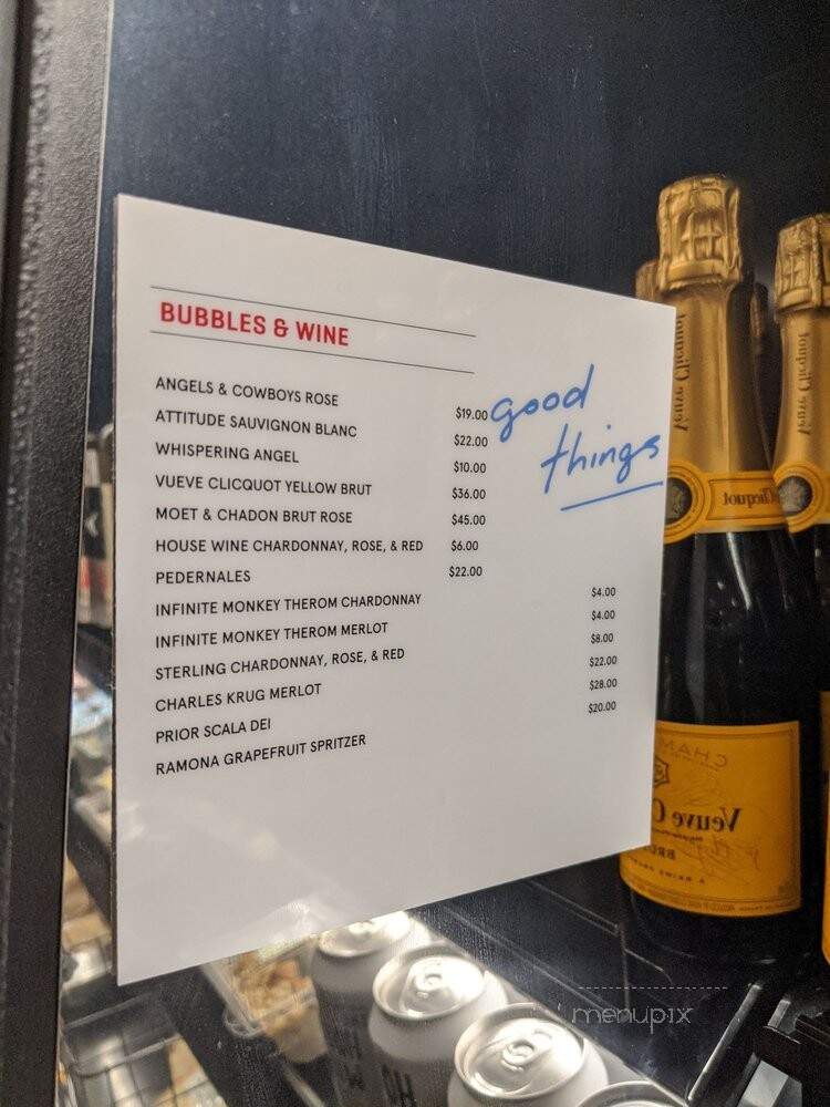Good Things - Austin, TX menu_pic