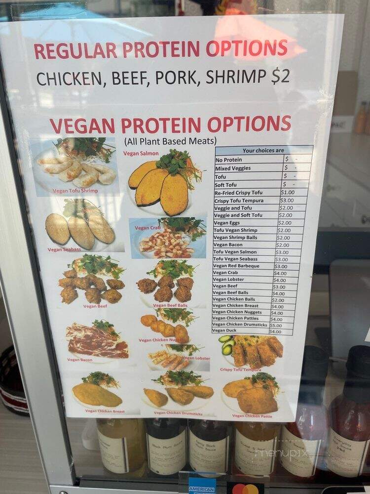 Pinto Urban Thai Diner UTD - Richardson, TX menu_pic