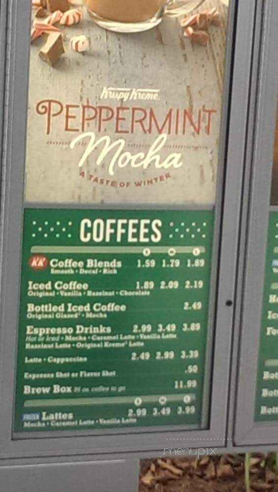 Krispy Kreme - Decatur, GA menu_pic