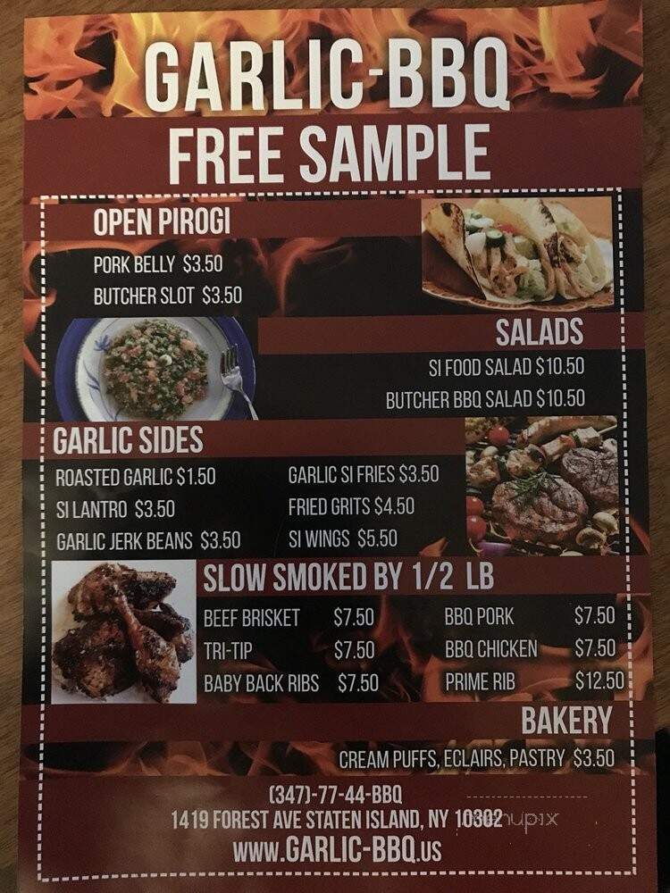 Garlic BBQ - Staten Island, NY menu_pic