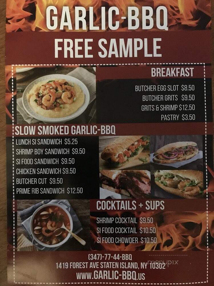 Garlic BBQ - Staten Island, NY menu_pic