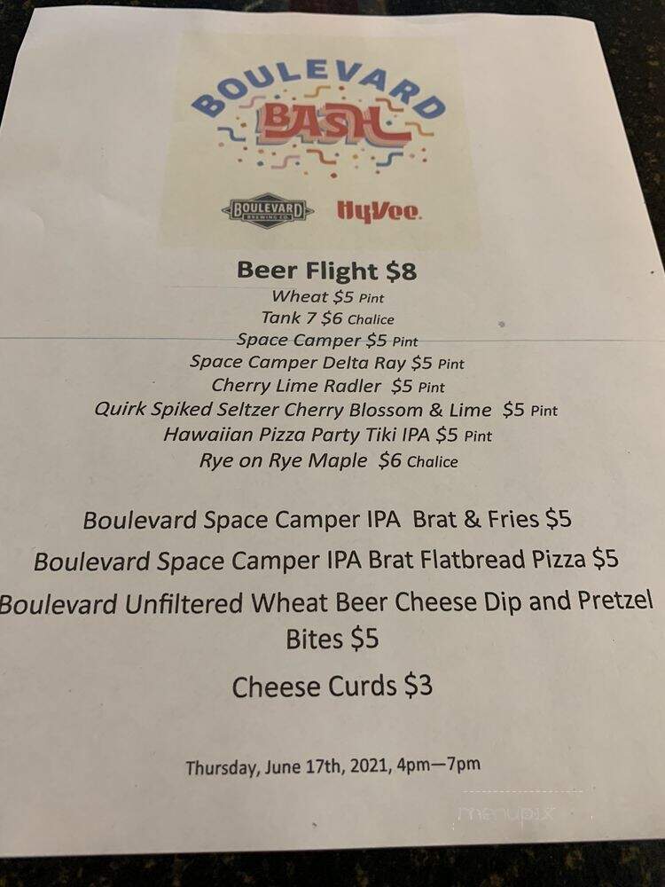 Hy-Vee Market Grille - Olathe, KS menu_pic