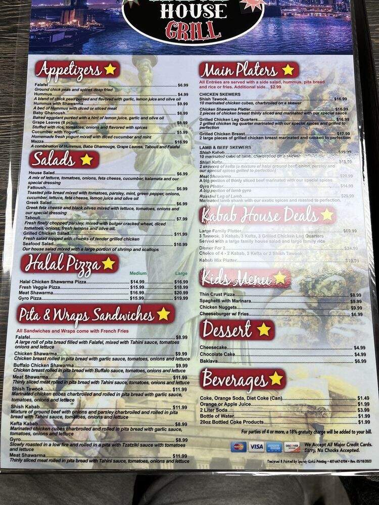 New York Pizza And Wings - Kissimmee, FL menu_pic