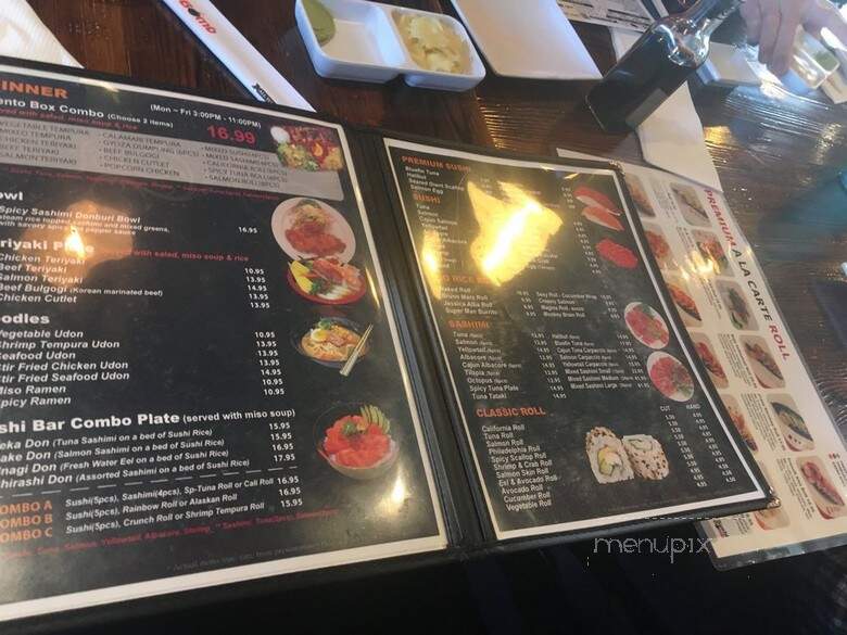 Sushi Bomb - Fullerton, CA menu_pic