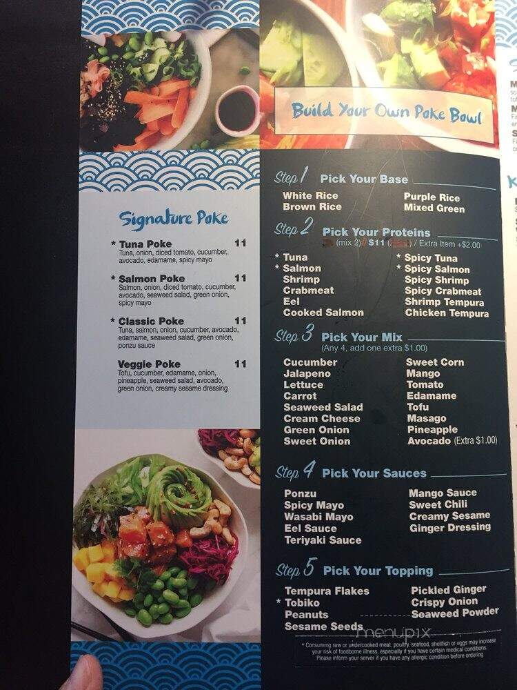 Mizu Asian Bistro - Seekonk, MA menu_pic