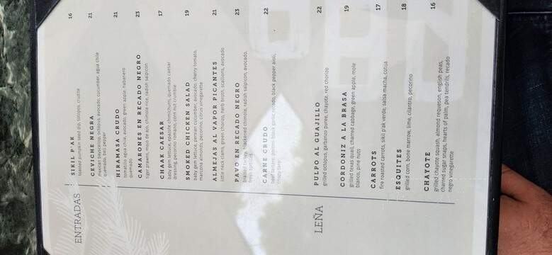Chaak Kitchen - Tustin, CA menu_pic