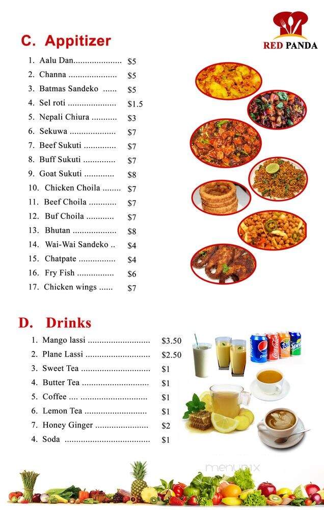 Red Panda Restaurant - Queens, NY menu_pic
