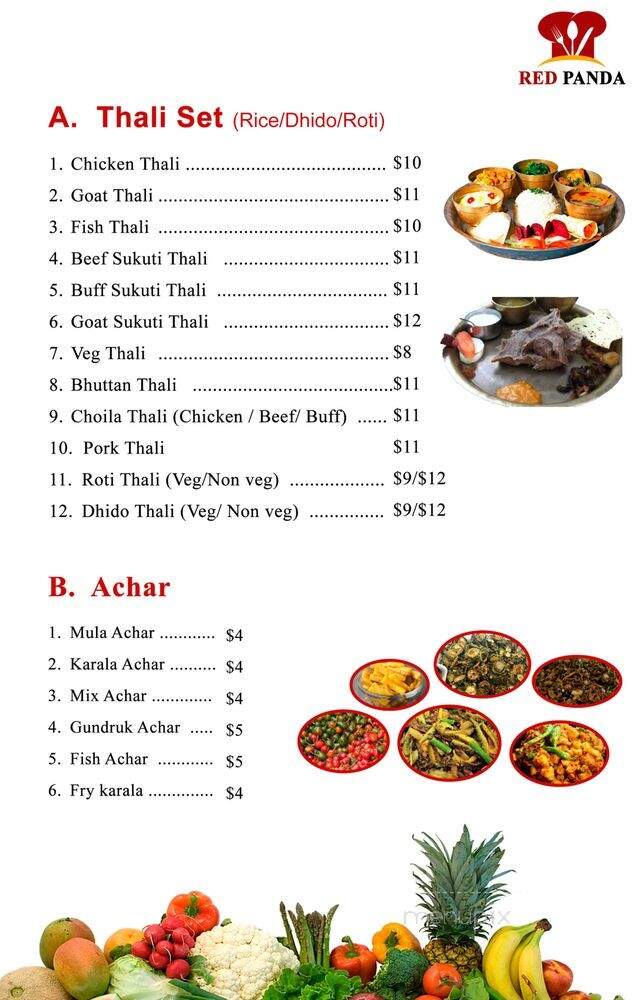 Red Panda Restaurant - Queens, NY menu_pic
