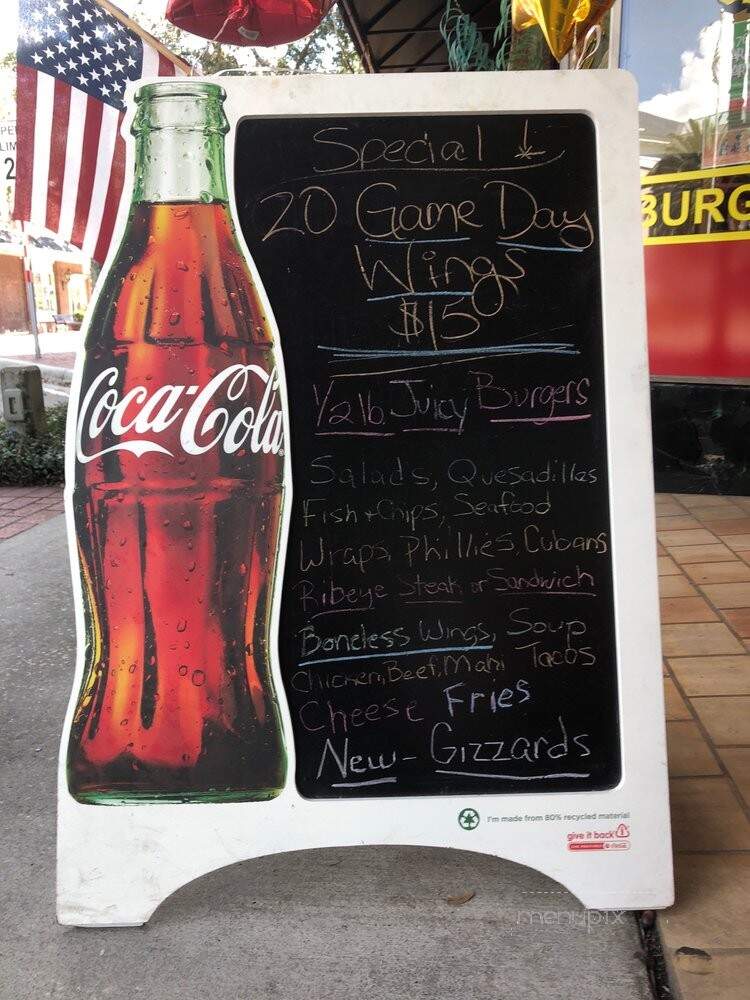 Bedrock Wings - Bartow, FL menu_pic