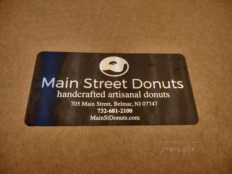 Main Street Donuts - Belmar, NJ