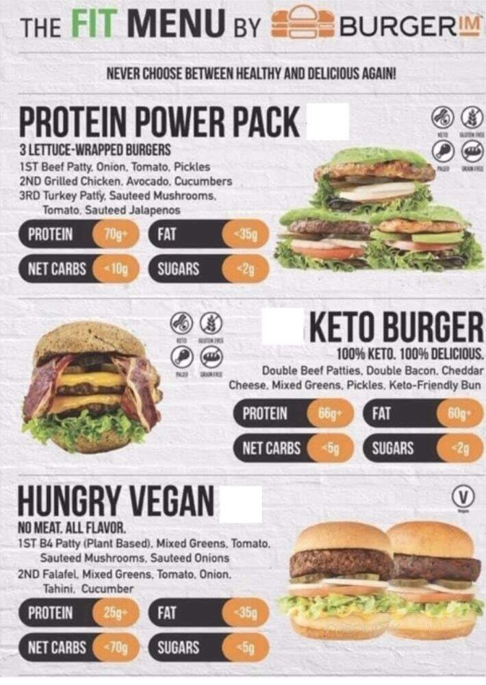 Burgerim - Murfreesboro, TN menu_pic