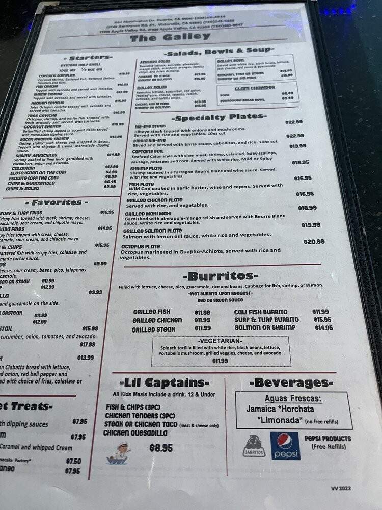 The Galley Fish Tacos - Victorville, CA