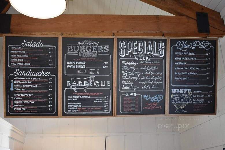 Dave's Triple B Restaurant - Jackson, MS menu_pic
