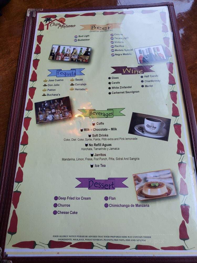 Casa Moreno Restaurant - Tacoma, WA