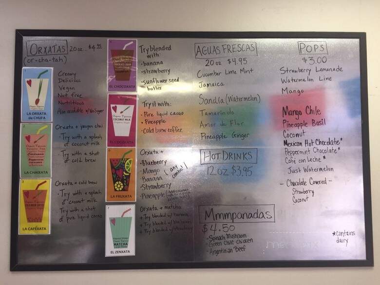 La Orxateria - Austin, TX menu_pic