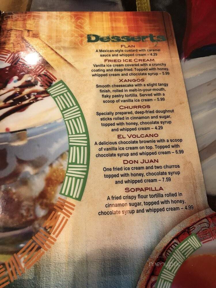 La Tolteca - Owings Mills, MD menu_pic