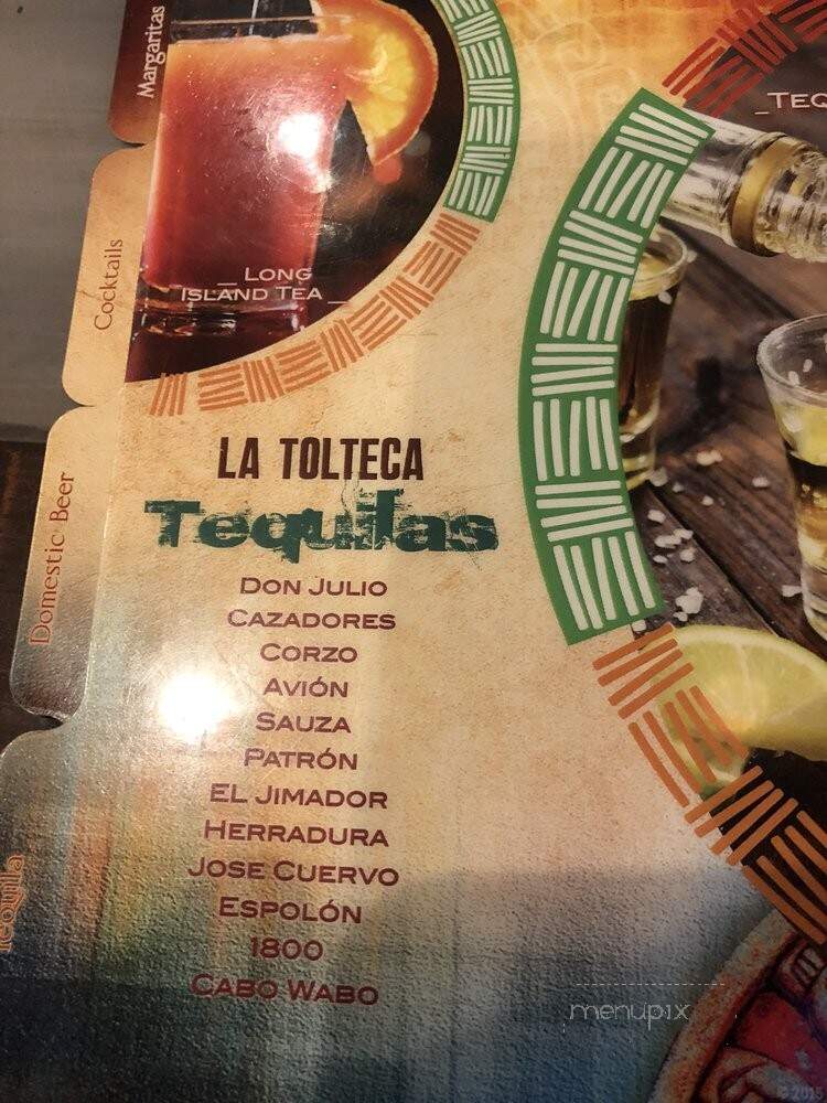 La Tolteca - Owings Mills, MD menu_pic