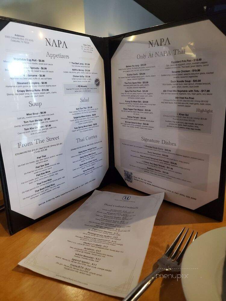 NAPA Thai Asian Cuisine - Colleyville, TX