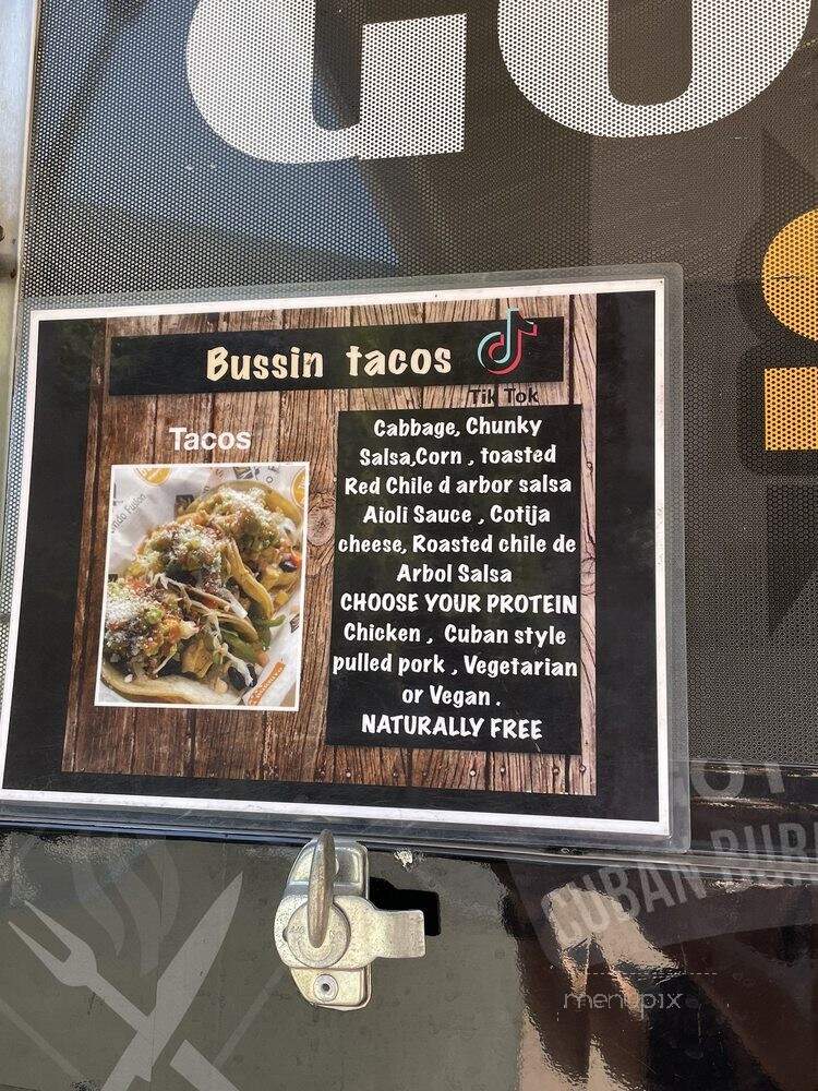 Gondo Fusion - South San Francisco, CA menu_pic