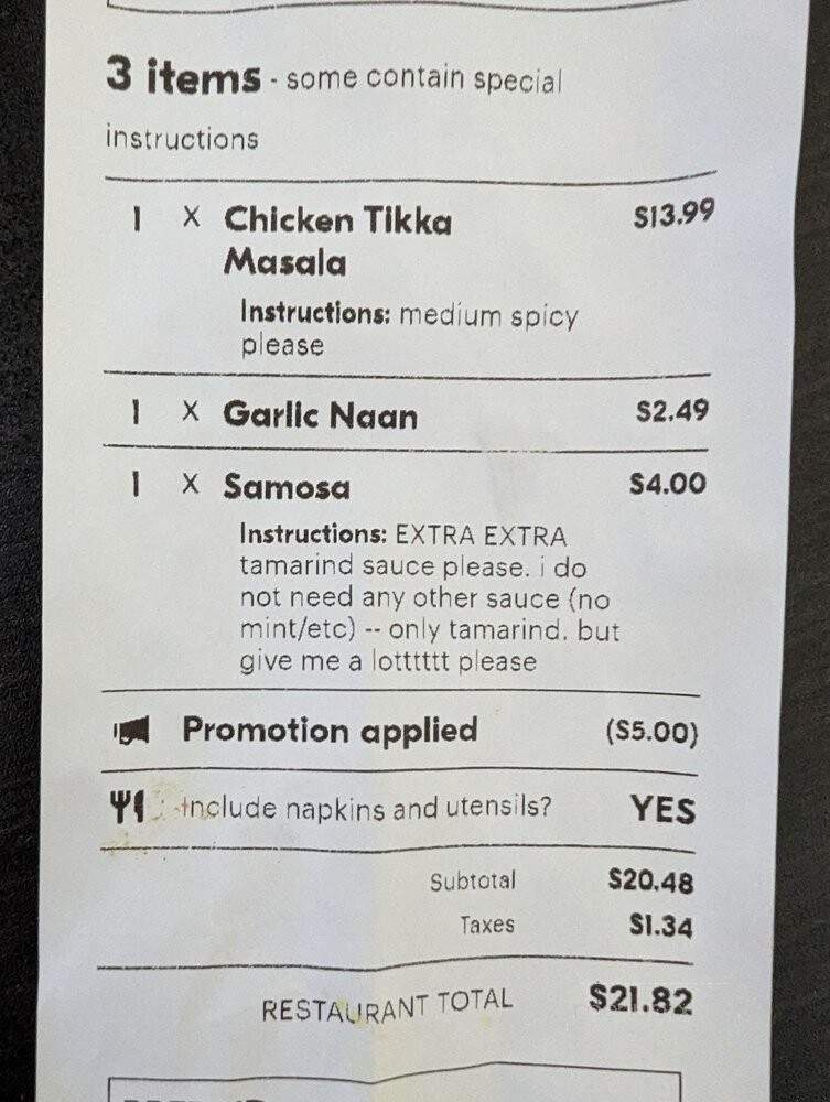 Sohna Punjab - South Richmond Hill, NY menu_pic