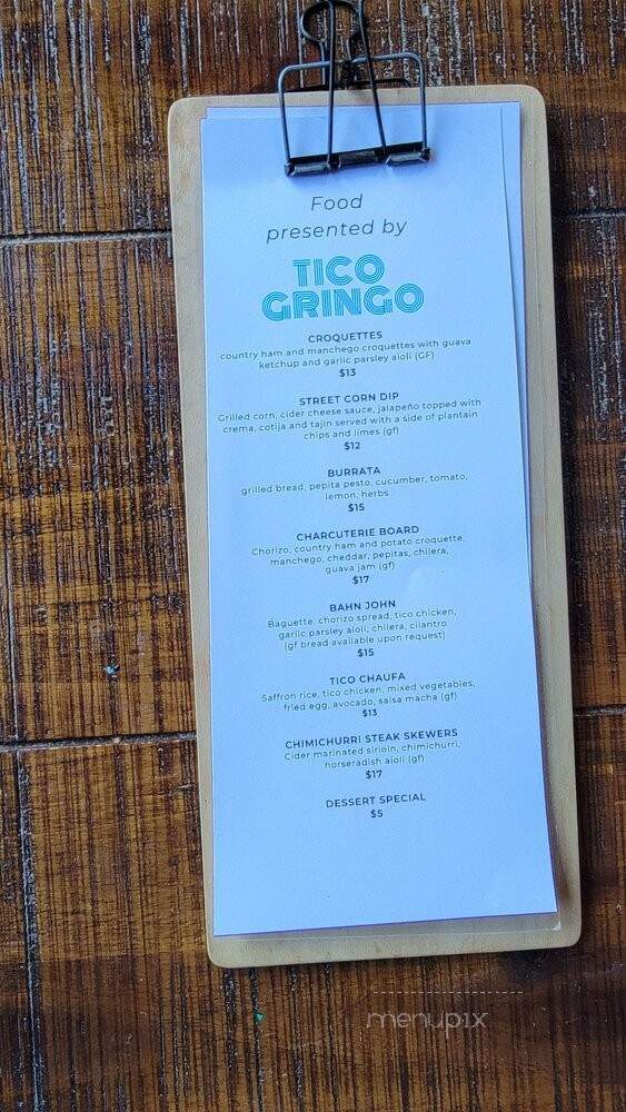 Diskin Cider - Nashville, TN menu_pic