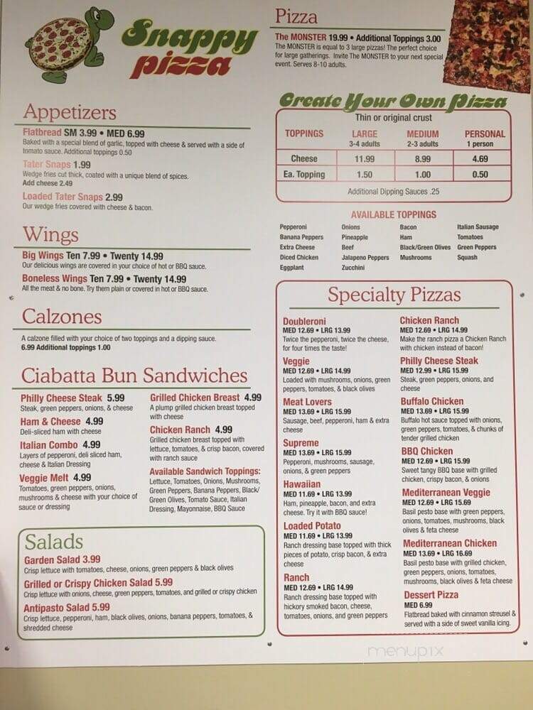 Snappy Pizza - Huntsville, AL