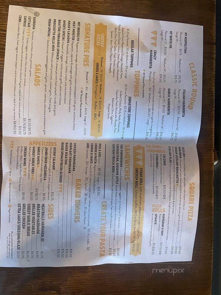 Pienezza - Kissimmee, FL menu_pic