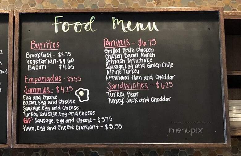 Cherry Bean DTC - Greenwood Village, CO menu_pic