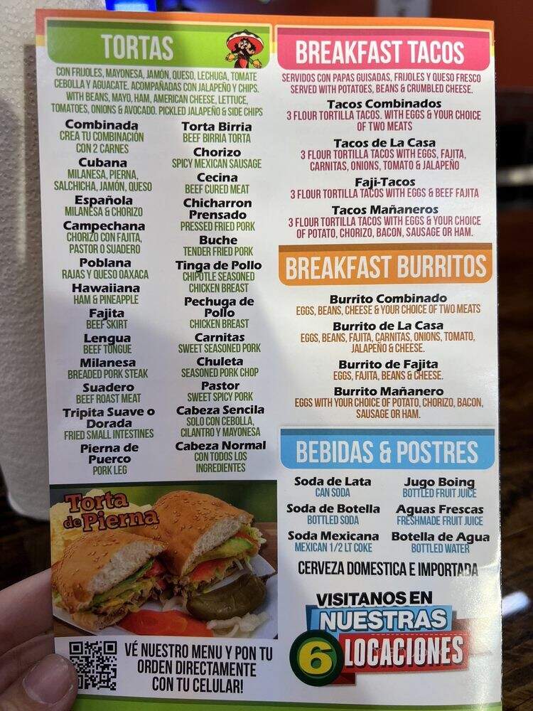 La Salsa Verde Taqueria - Plano, TX menu_pic