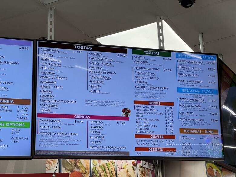 La Salsa Verde Taqueria - Plano, TX menu_pic